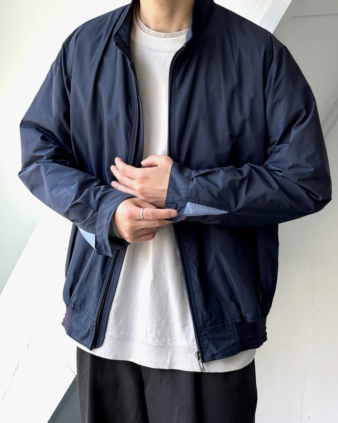 High count poly utility blouson 상품이미지8