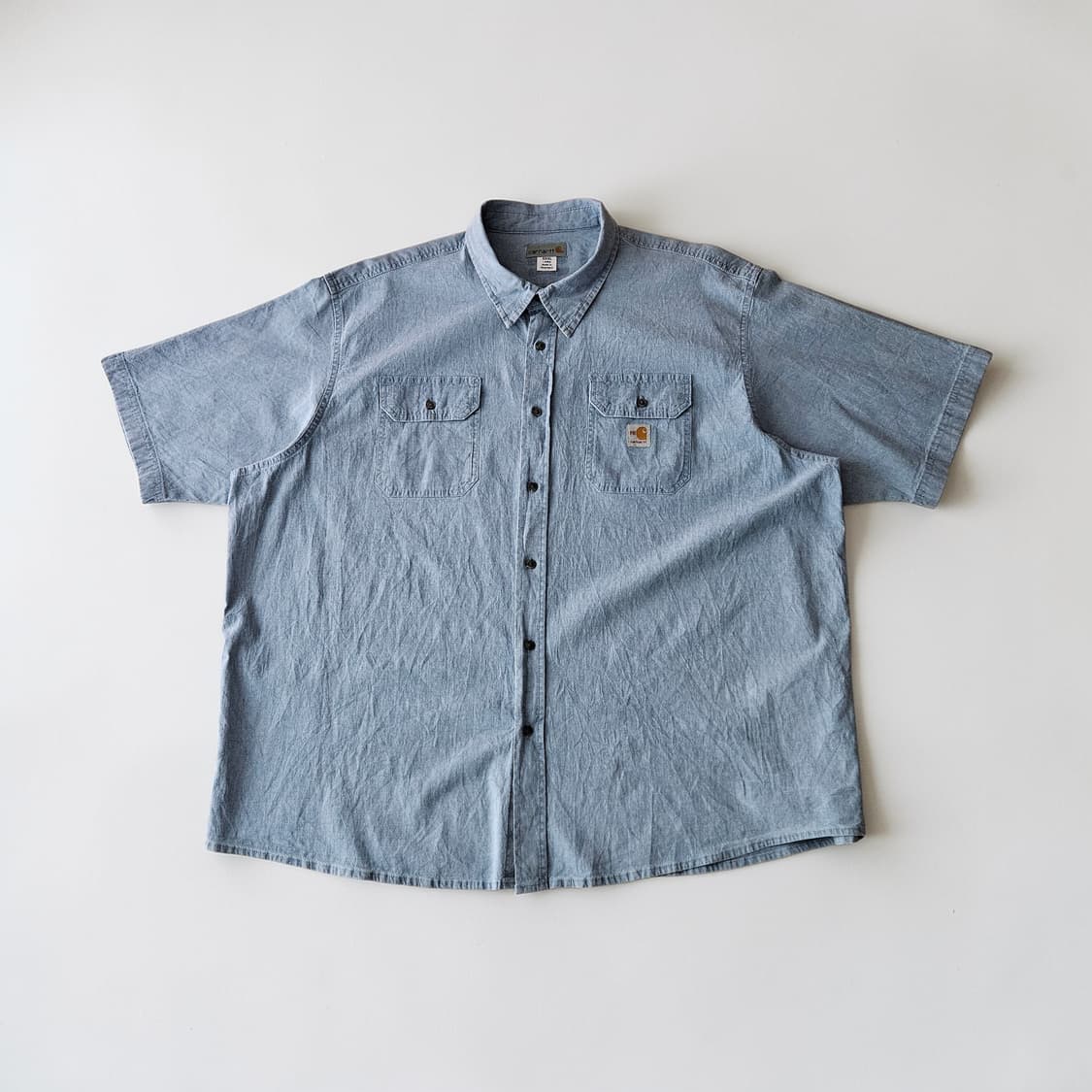 칼하트 면 오버핏 긴팔셔츠 XXXL 상품이미지1