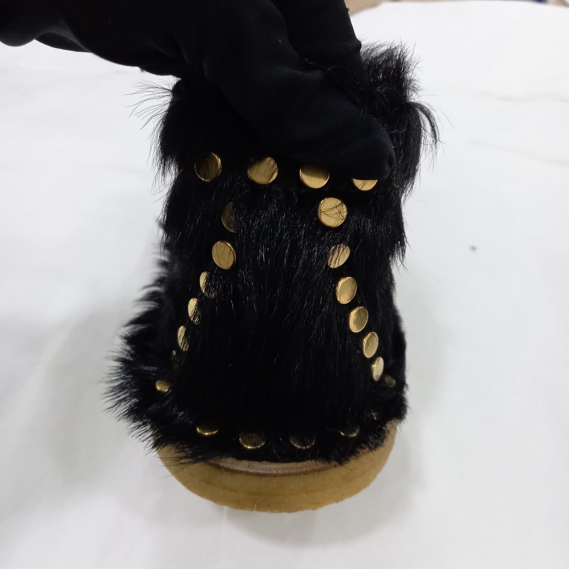 프라다 17 FW 스터드 퍼 부츠 상품이미지6