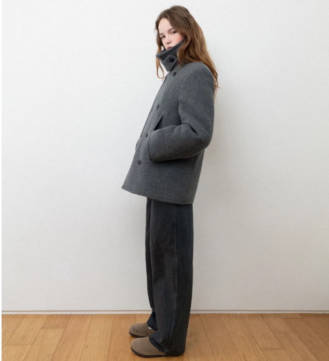 leau 로우 첼시 피코트 상품이미지1