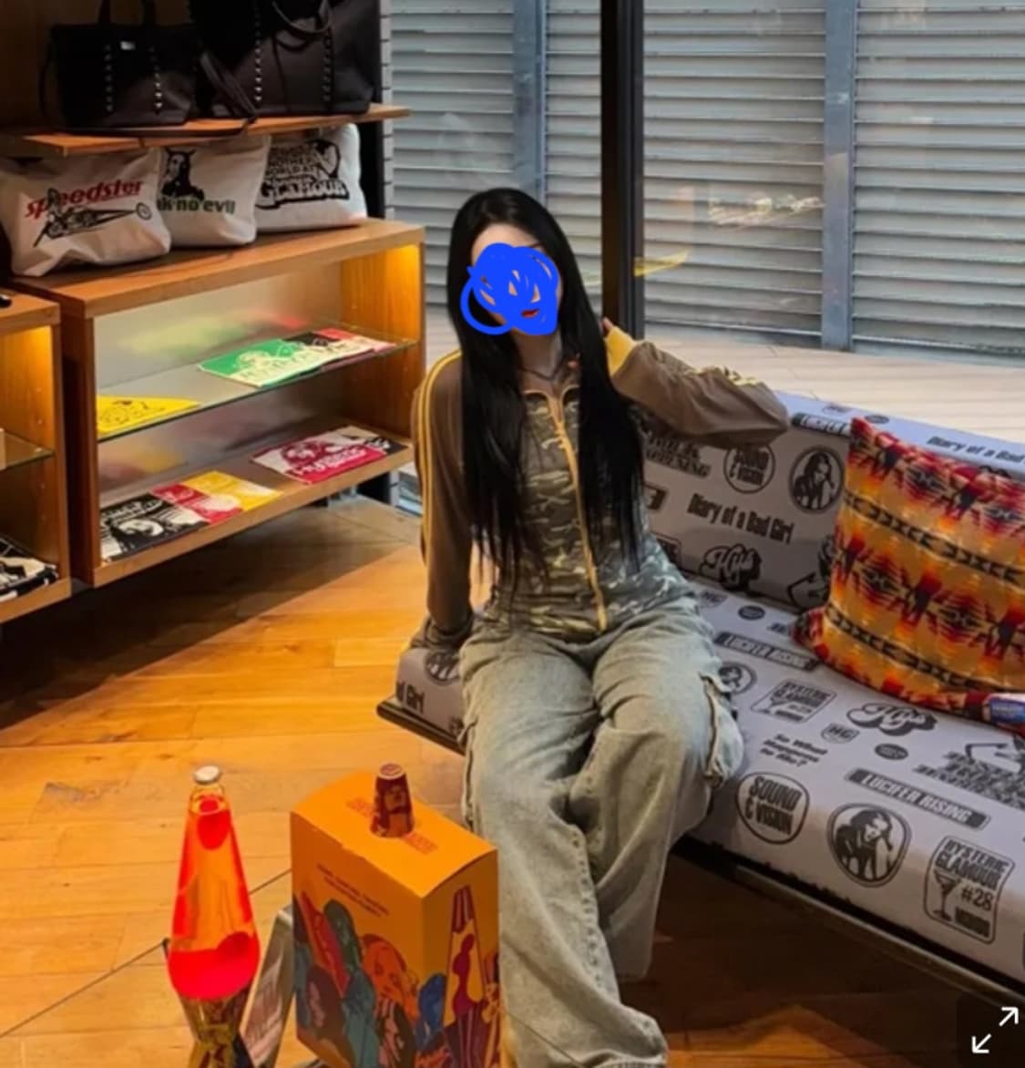 배드블러드 져지 트랙 탑 카모 상품이미지1