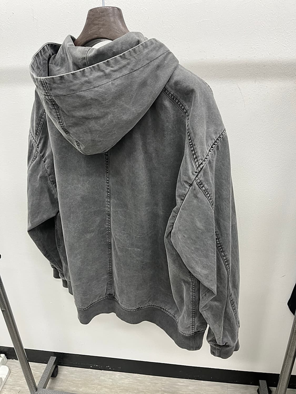 110) 준지 가먼트다잉 후드자켓  상품이미지6