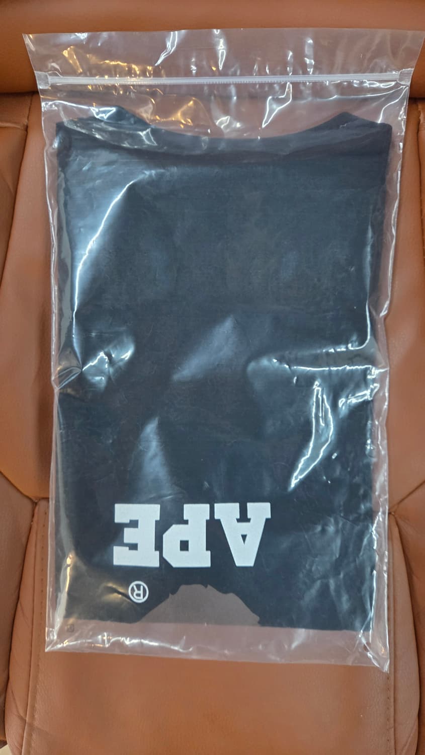 베이프컬리지 반팔티 블랙 XL (새상품/정품) 상품이미지3