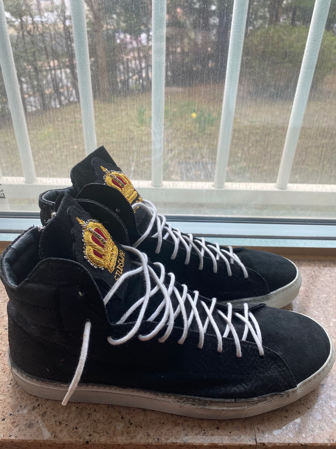 STUDSWAR 스웨이드 하이탑 스니커즈 상품이미지2