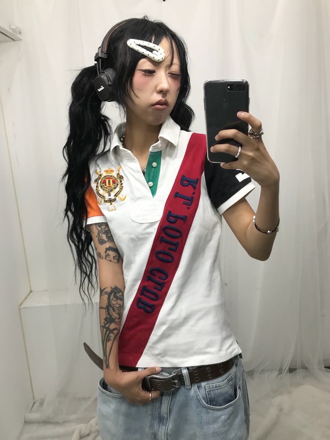 < Polo Big Logo PK T-shirt > 상품이미지5