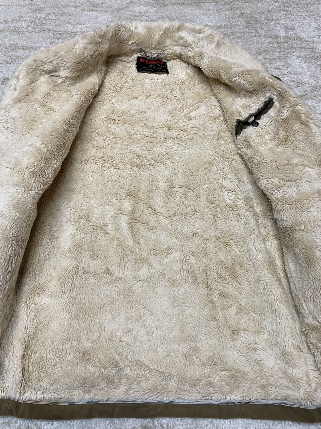 [M] 90s 맥그리거 Mcgregor 스웨이드 쉐르파 라이 상품이미지4