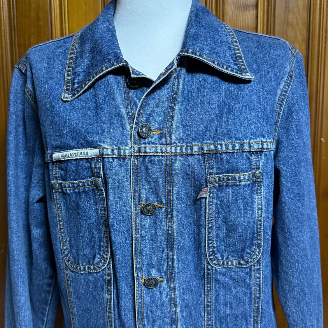 G&H USA 데님 자켓 XL 상품이미지2