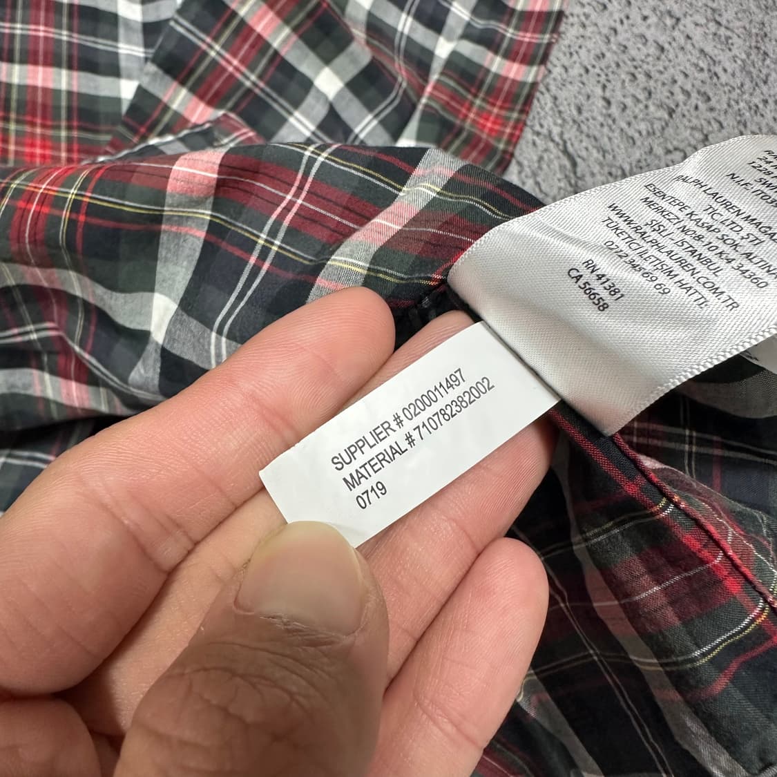 ✨ (바배) 폴로 랄프로렌 멀티 체크 셔츠 상품이미지5