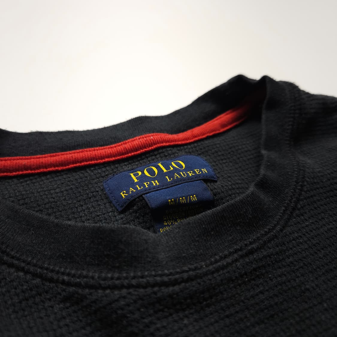 폴로 랄프로렌 신형 포니 와플 티셔츠 (S) 상품이미지5