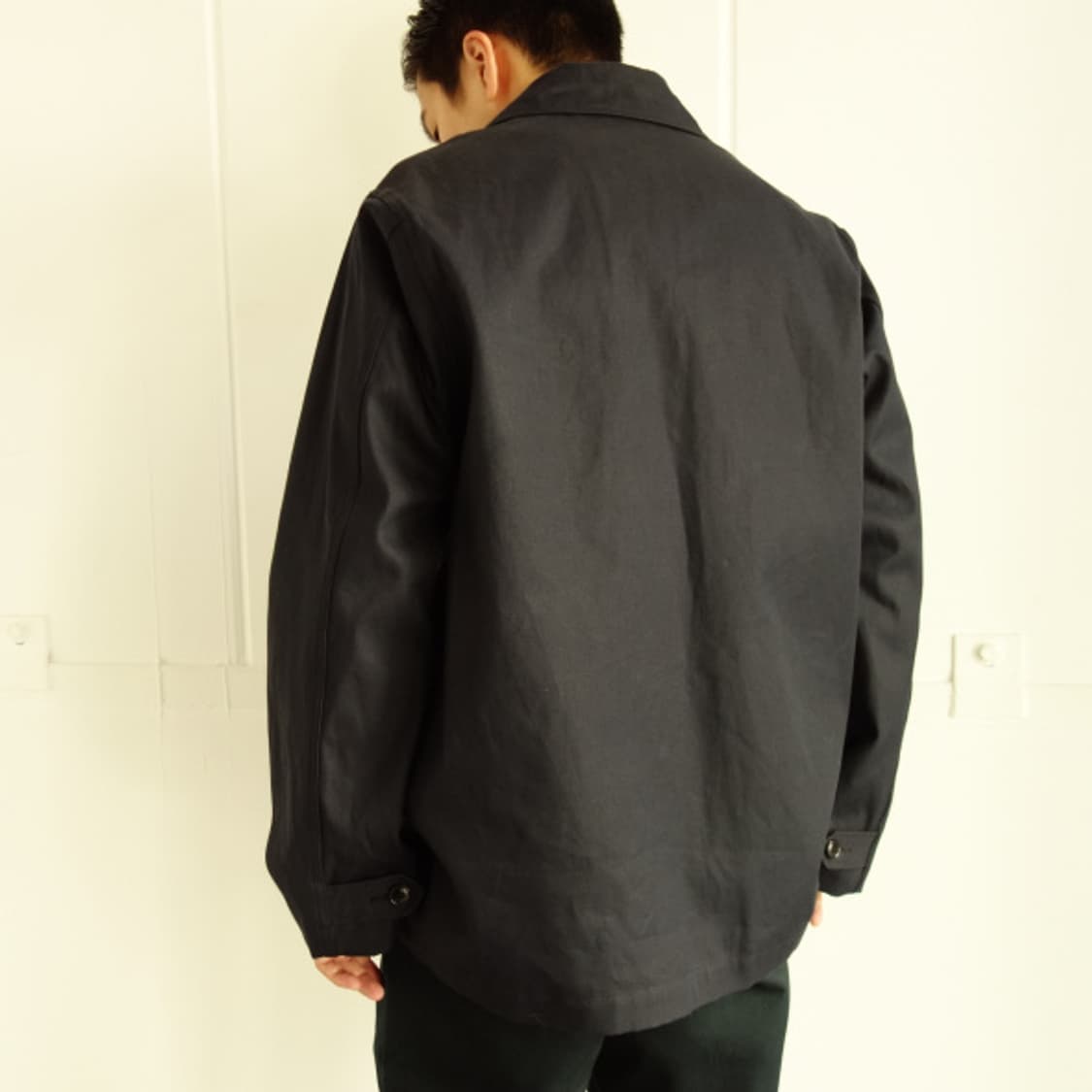 [2]코모리 네덜란드군 코튼 트윌 블랙 밀리터리 필드자켓 상품이미지4