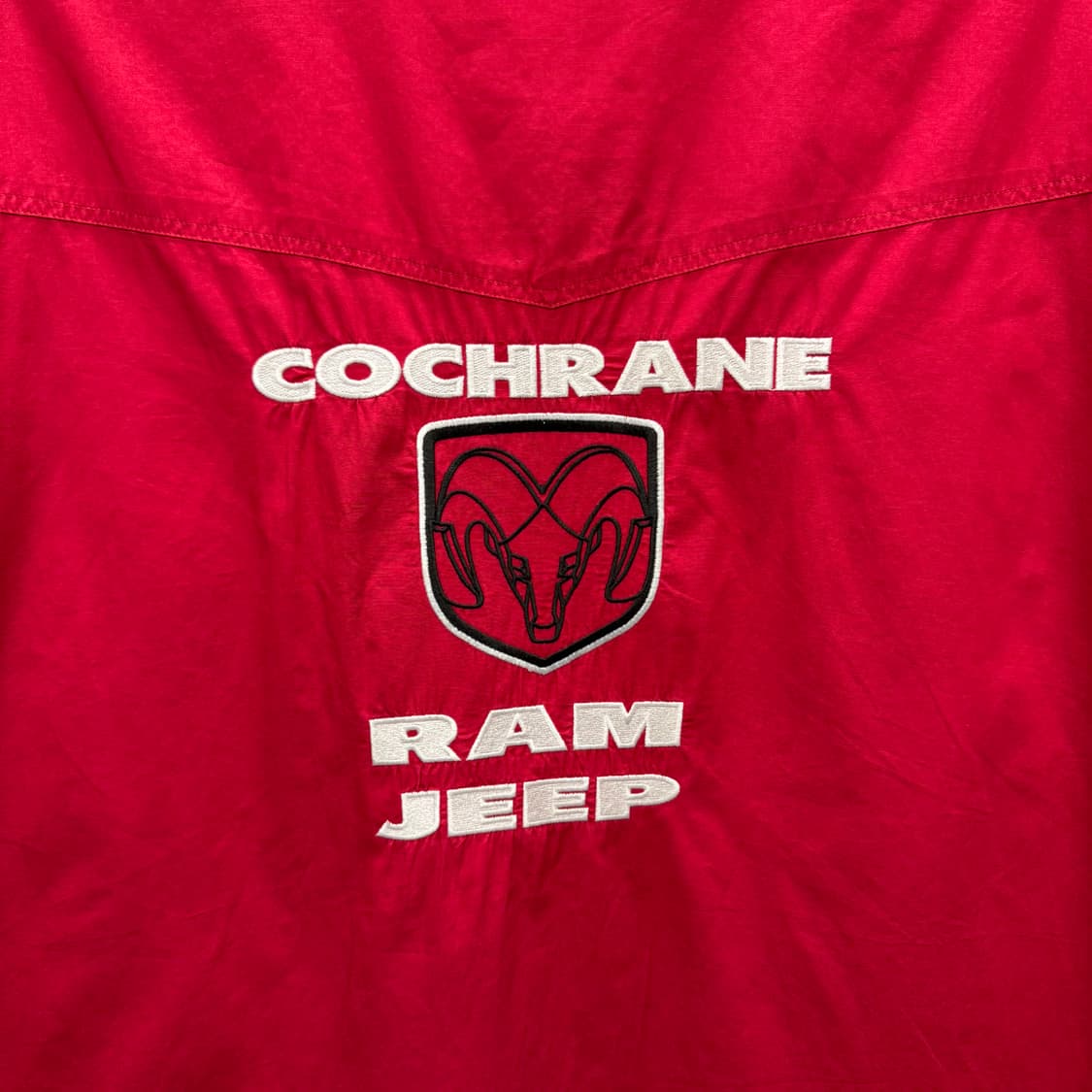 00s USA VINTAGE 닷지 웨스턴 셔츠 후면 로고 포인트 레드 상품이미지6