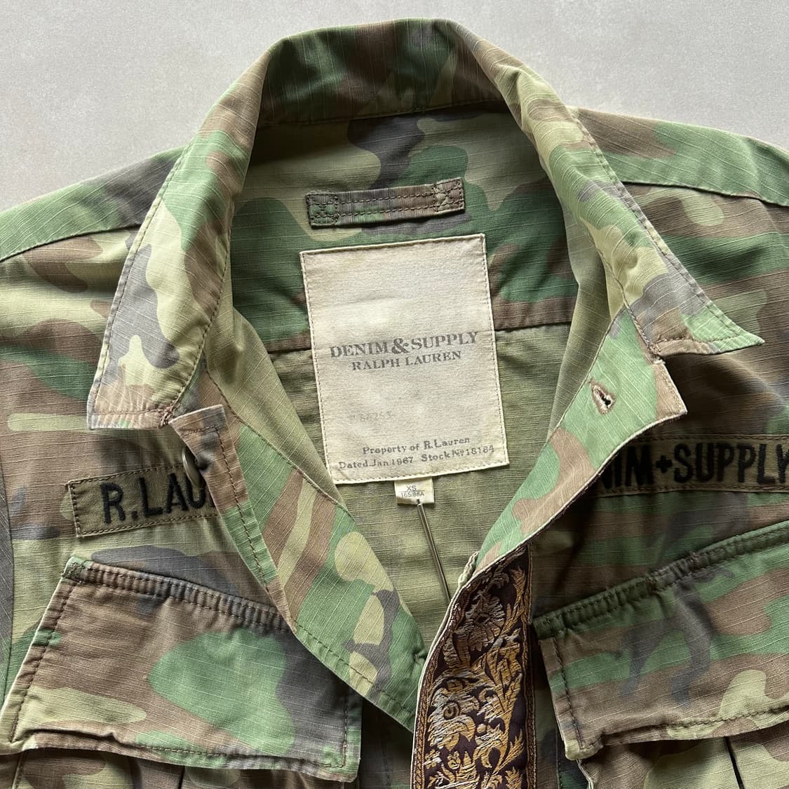 [S]폴로 랄프로렌 데님앤서플라이 정글 퍼티그 자켓 상품이미지8