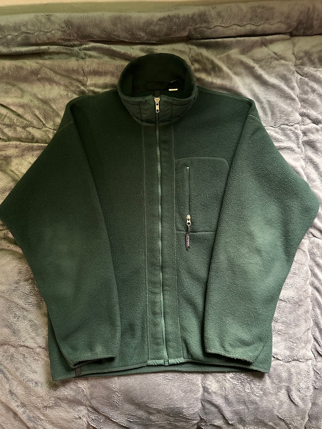 90s usa 파타고니아 후리스 그린 상품이미지1