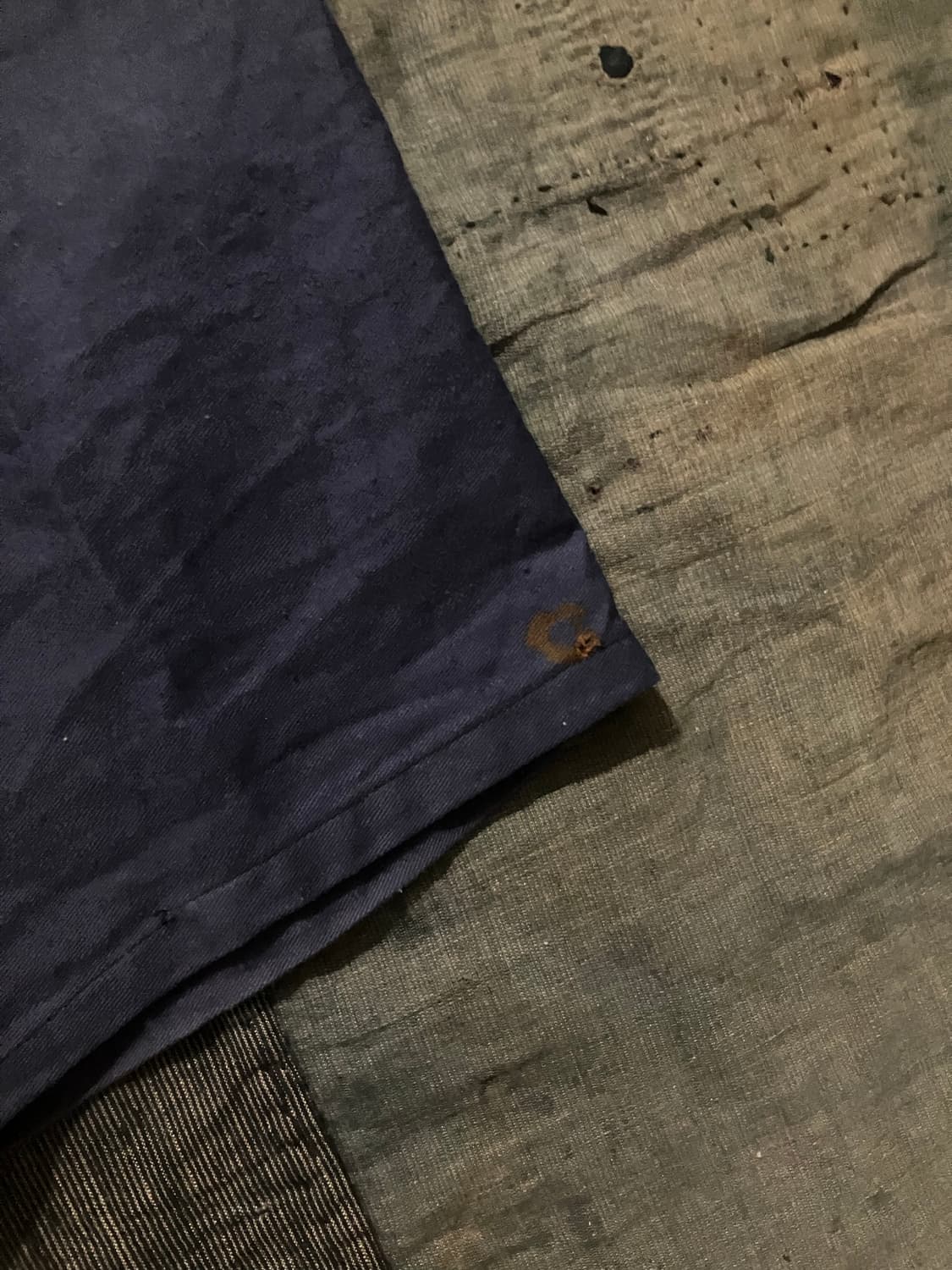 🇫🇷 30~40s 빈티지 프렌치 신치 버클백 워크 팬츠 트라우저 상품이미지8