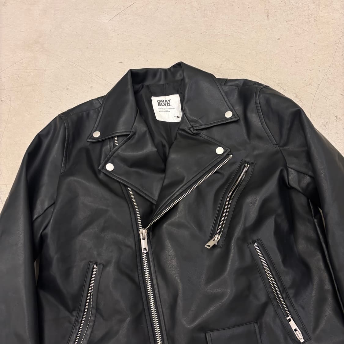 그레이블러밧 레더 라이더 자켓 상품이미지2