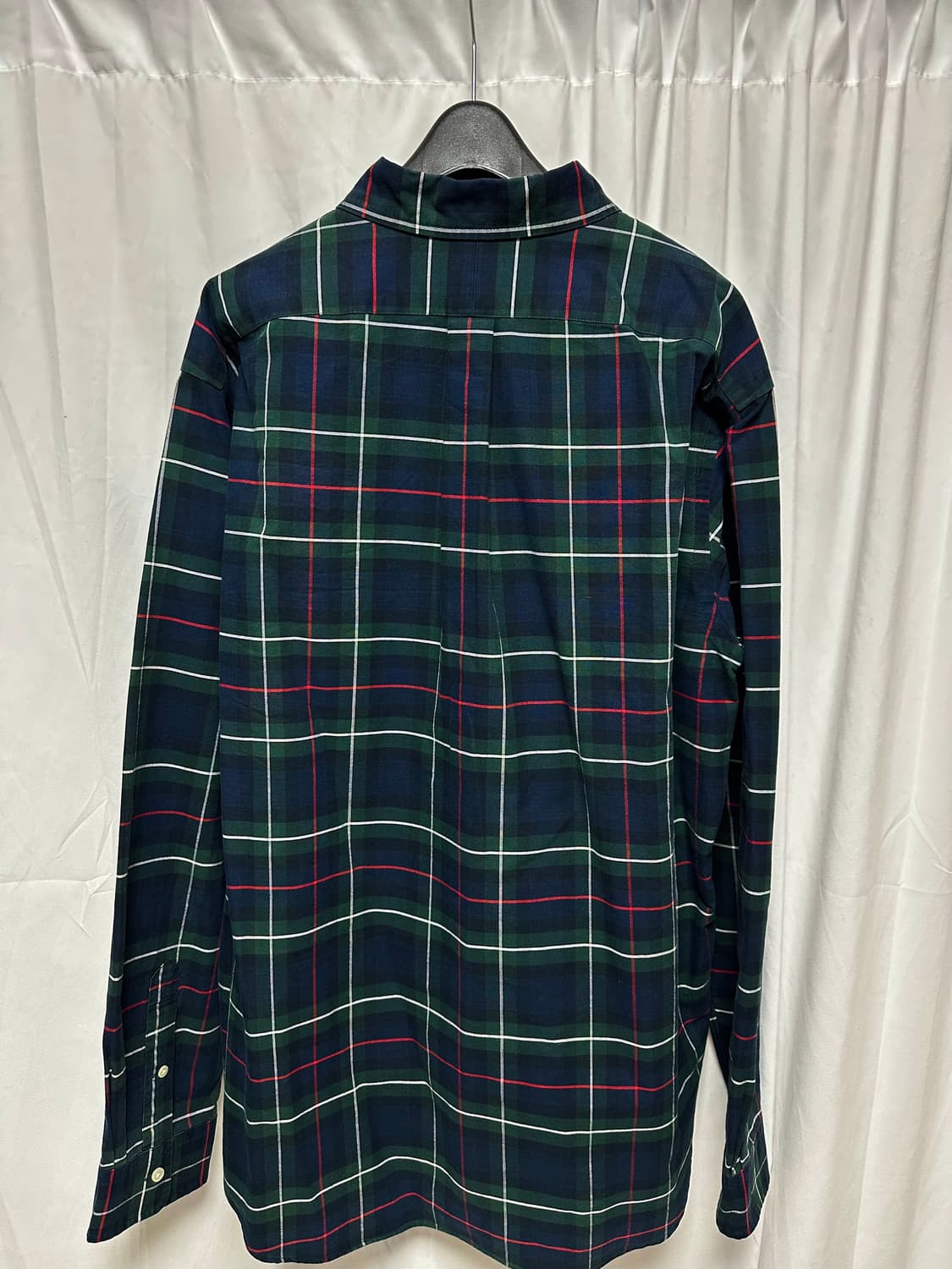 no.156 폴로 랄프로렌 타탄 체크 셔츠 xxl 상태s급 상품이미지4