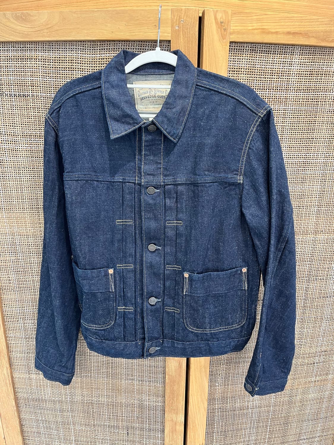 RRL 레일로드 임브로이드 데님 자켓 상품이미지2
