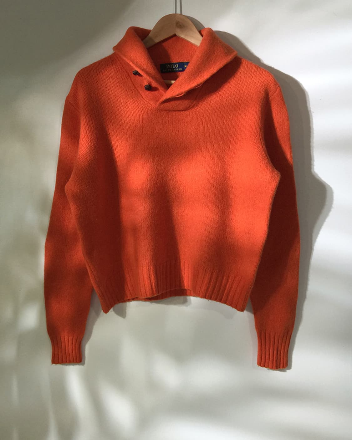 (WOMAN) 폴로랄프로렌 숄카라 스웨터 L 상품이미지8