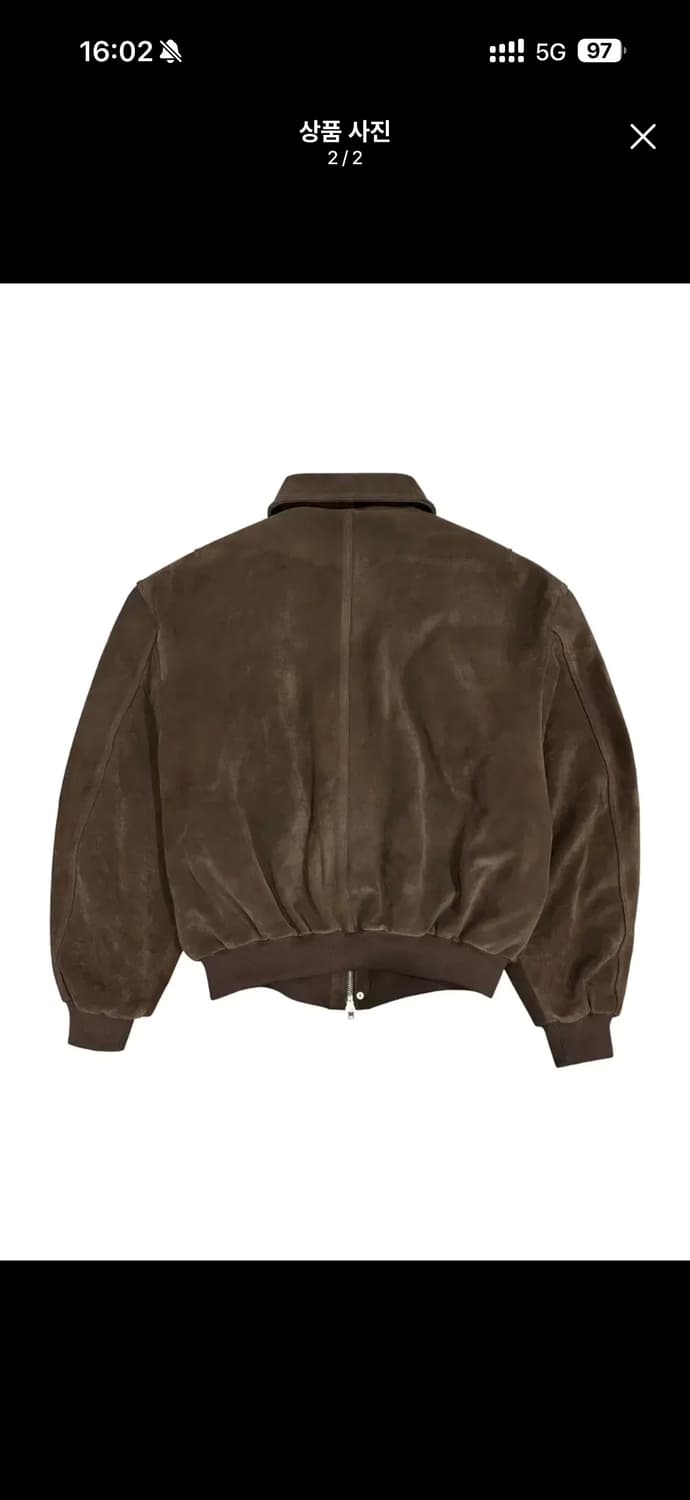 [1] GLESS LEATHER BOMBER 글래스 레더 봄버 상품이미지2