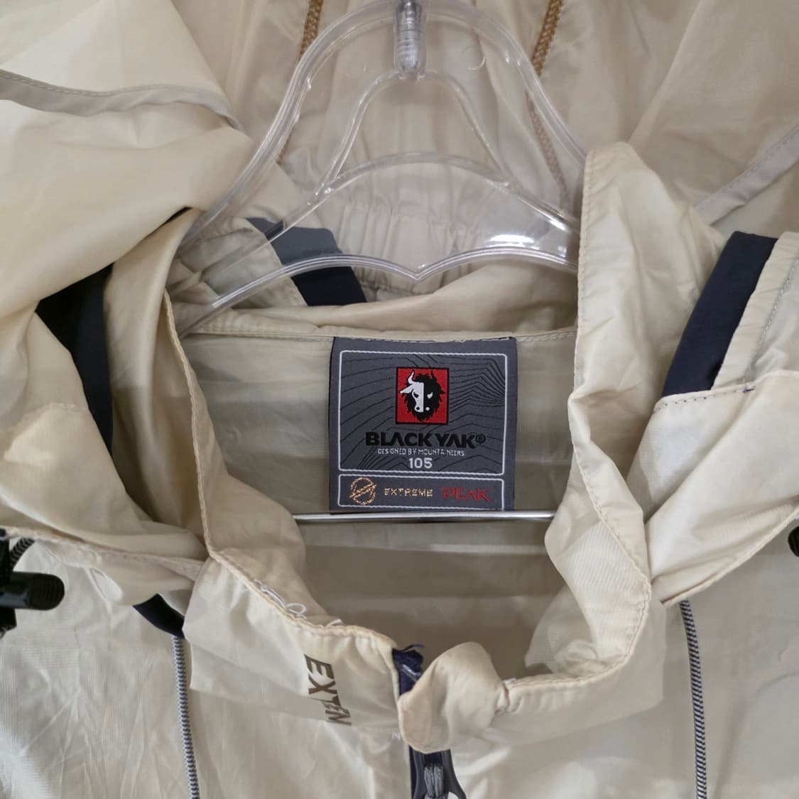 블랙야크 바람막이 점퍼 105 베이지 상품이미지3