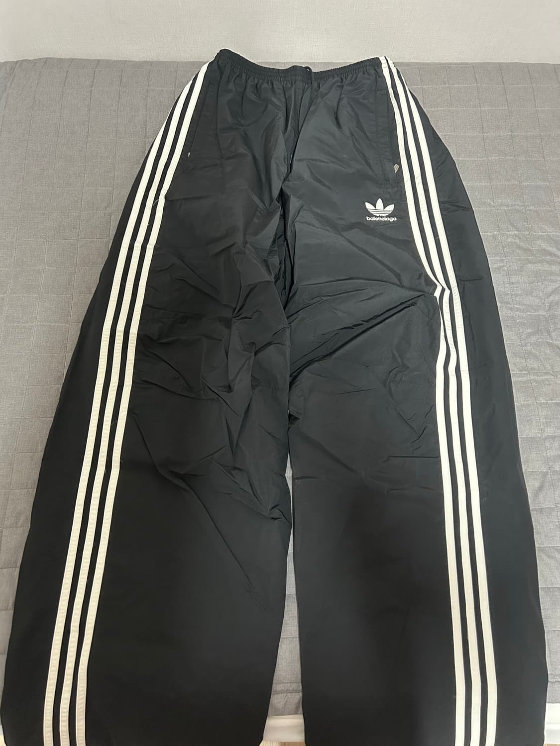 [XXS] 발렌시아가 아디다스 포플린 트랙 팬츠 스티치 상품이미지1