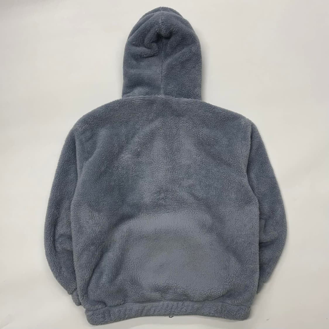 후아유 스카이블루 플리스 후드집업 희귀져지(M) 상품이미지3
