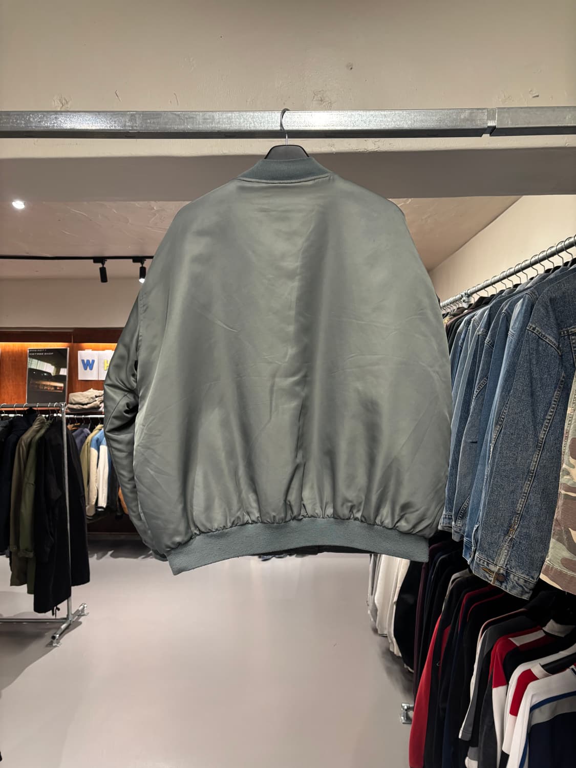 빈티지 MA-1 항공점퍼 자켓   상품이미지8