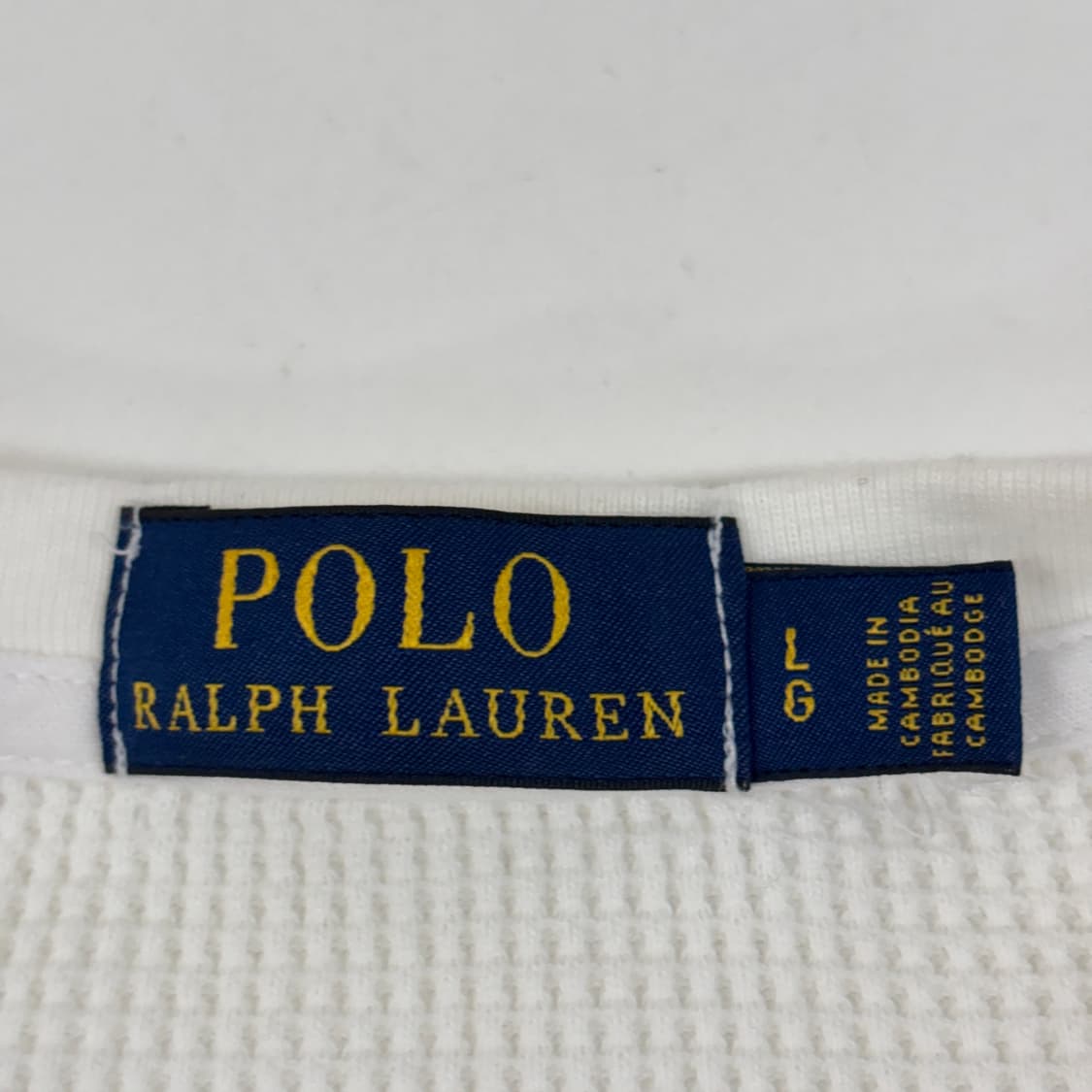 폴로 와플 롱슬리브 상품이미지7