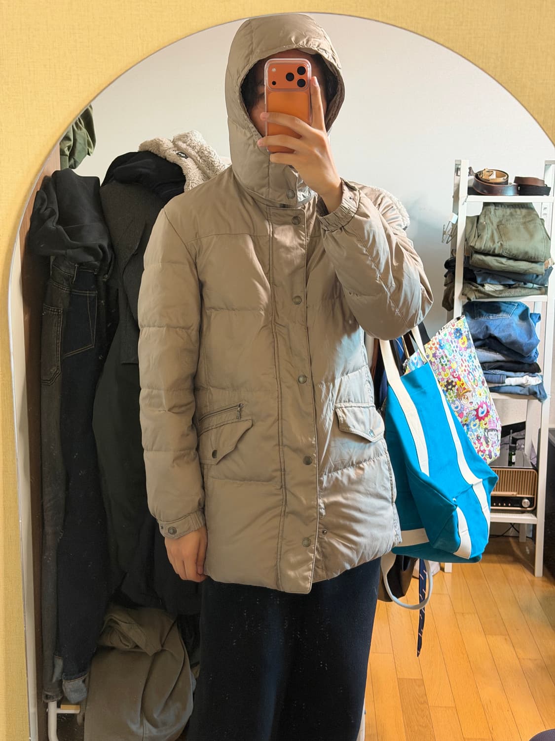 맥그리거 덕다운 롱패딩 상품이미지3