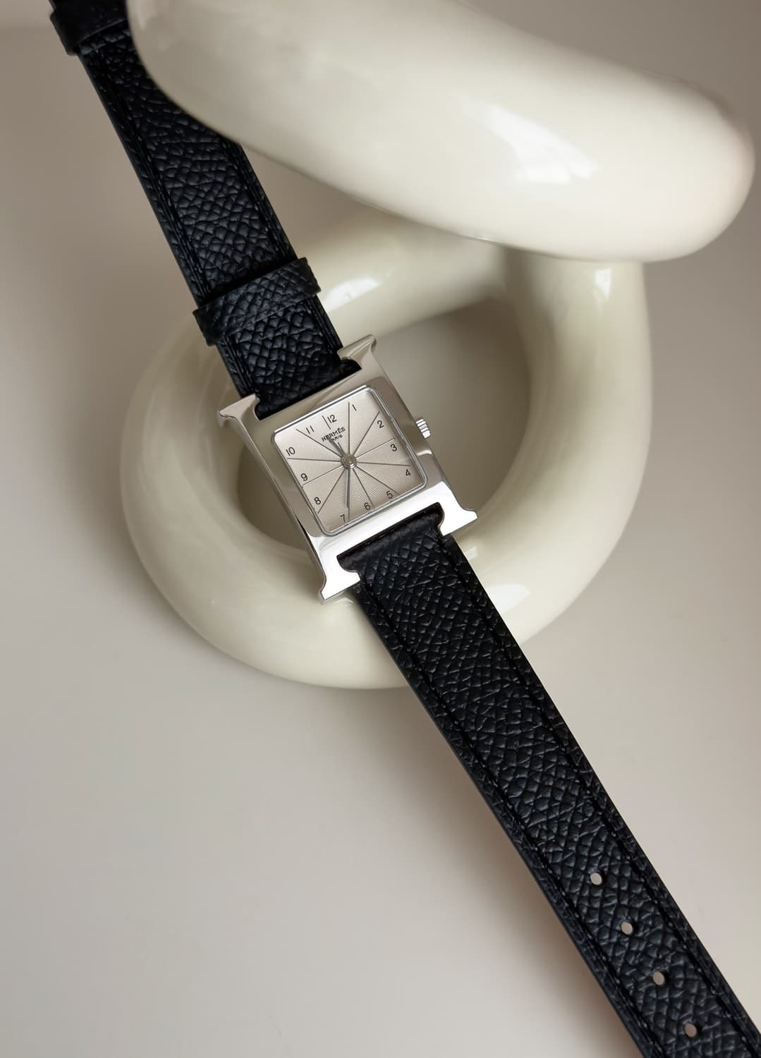 에르메스 H아워 PM사이즈 시계 상품이미지5