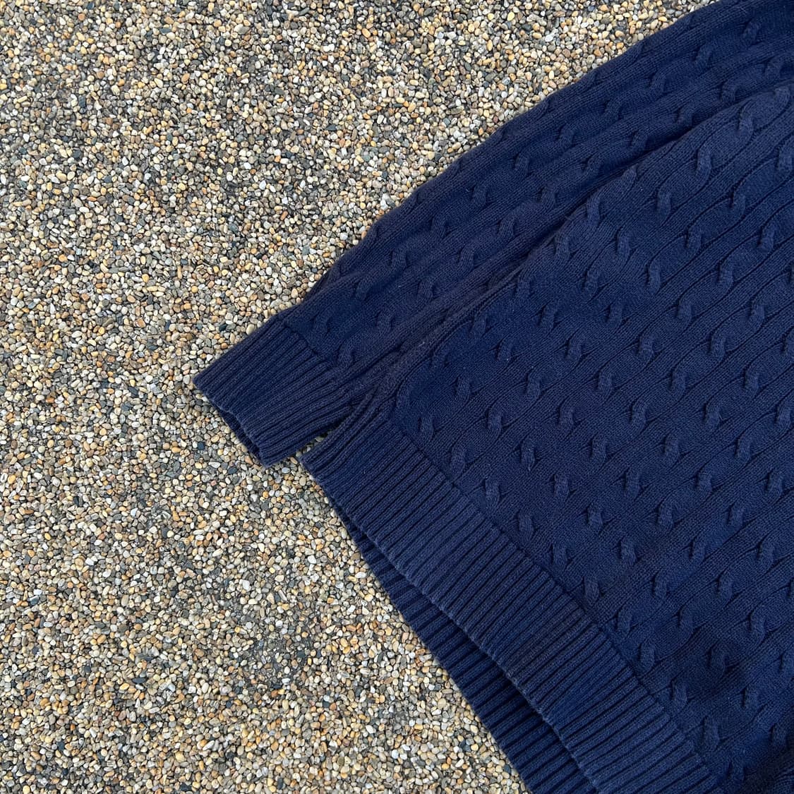 폴로 (POLO RalphLauren)네이비 케이블 니트 상품이미지3