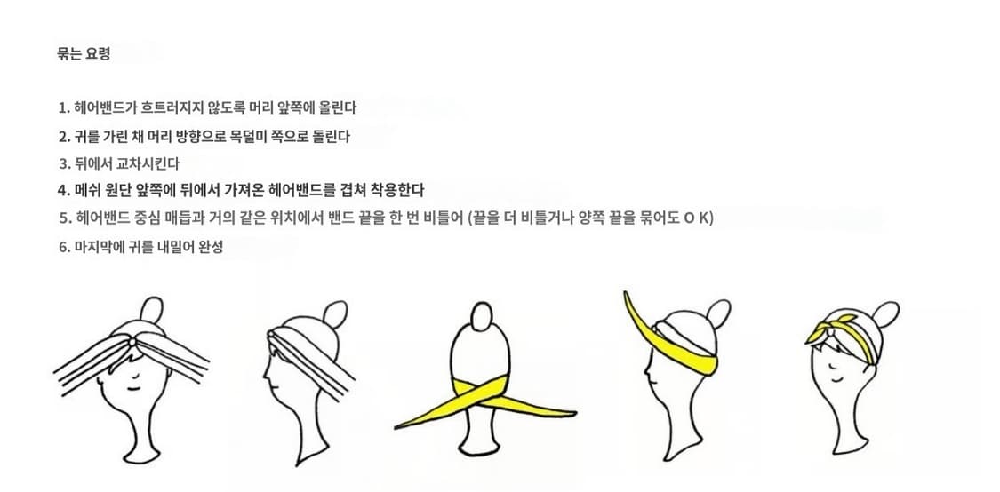 일본 디자이너 Pottenburn Tohkii 헤어밴드 민트코어 상품이미지6