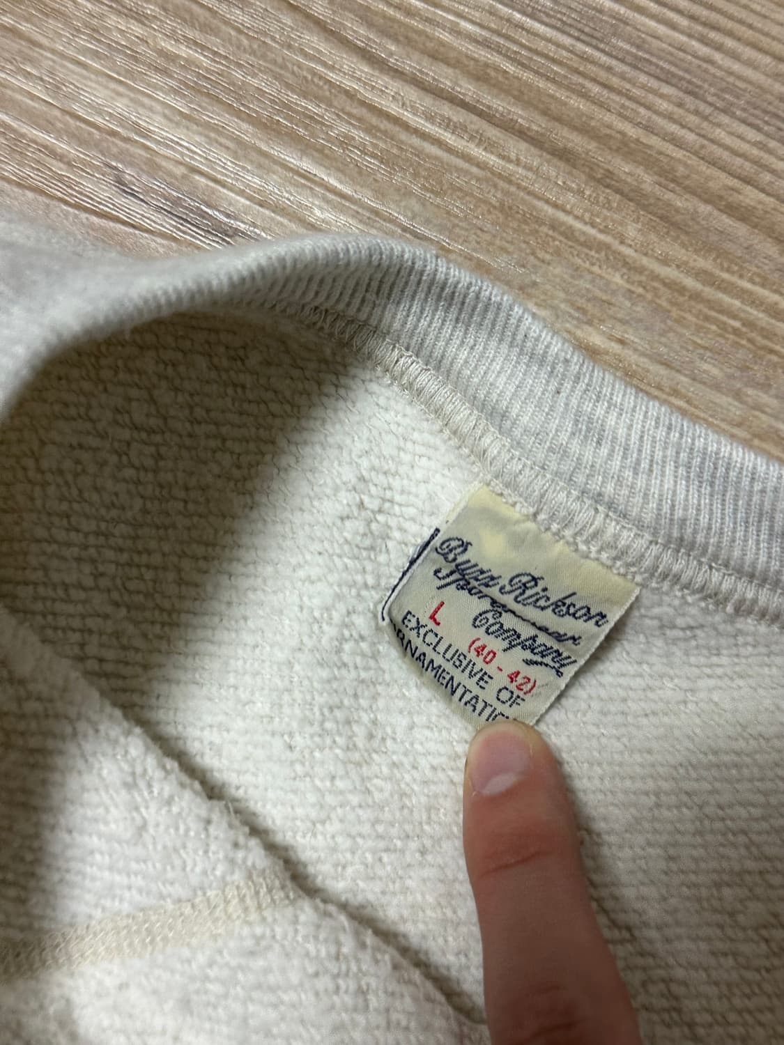 버즈릭슨 스웻 L 상품이미지4