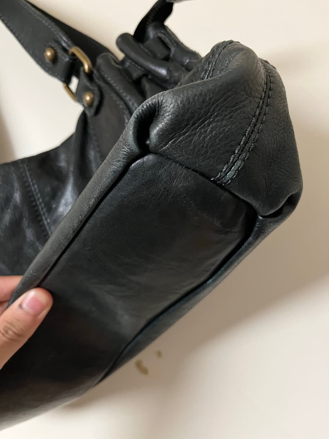 Y2k vtg lambskin bag 상품이미지4
