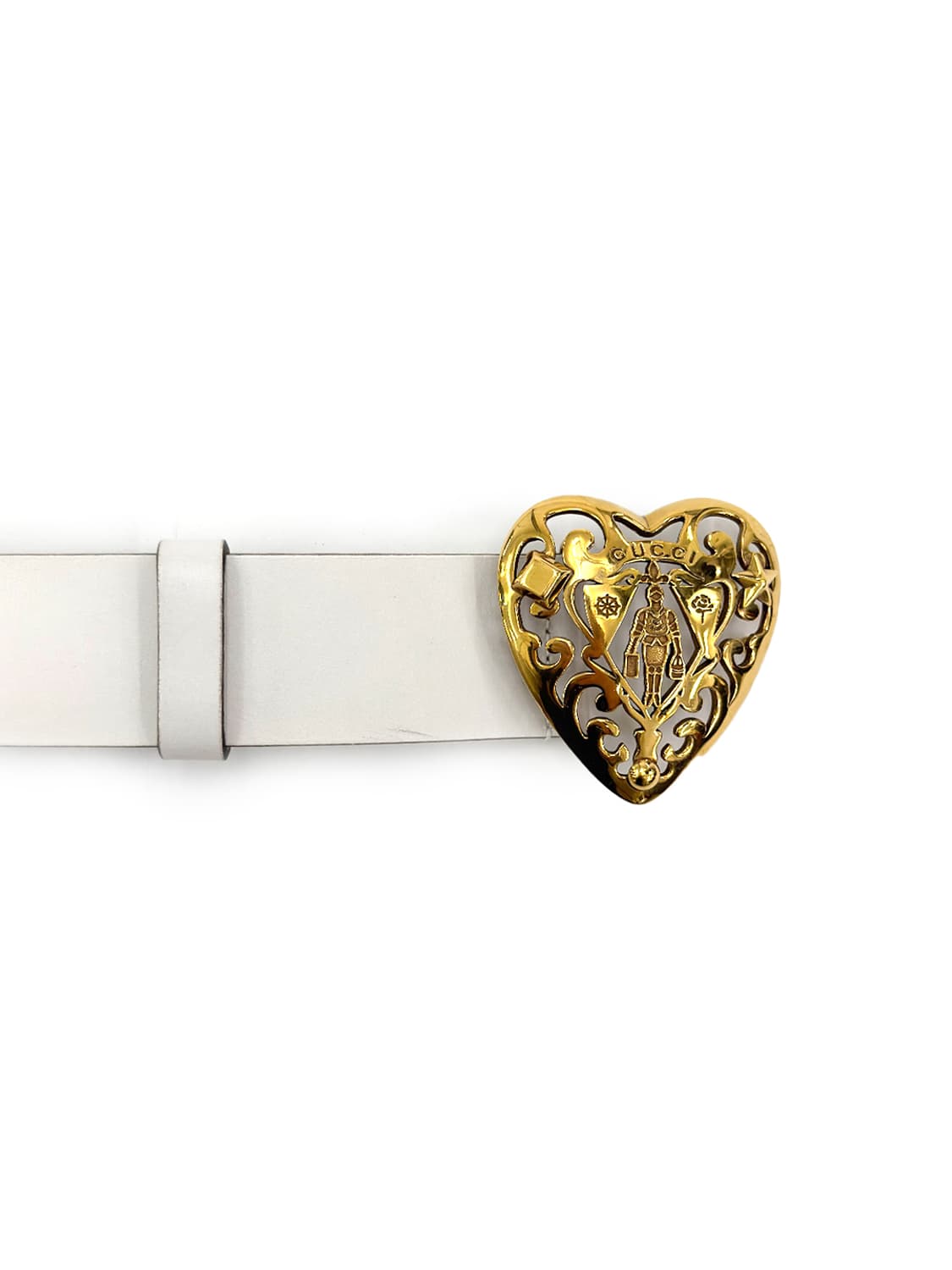 GUCCI 08fw Heart Buckle  Belt/85*34 상품이미지4