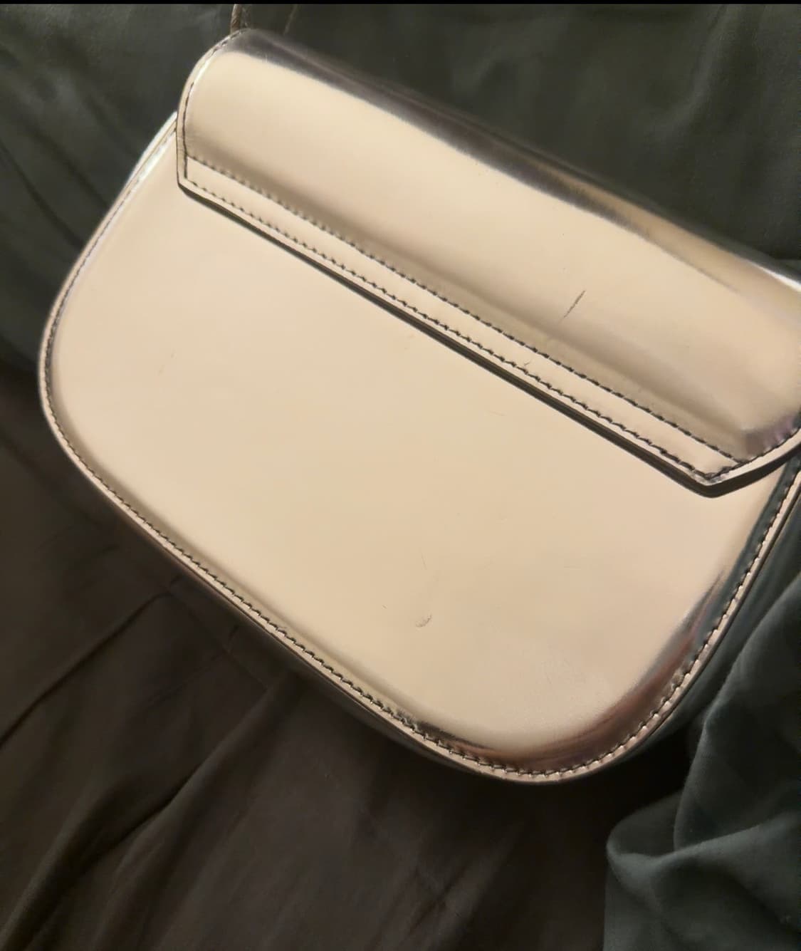 디젤 미러실버 숄더백 상품이미지3