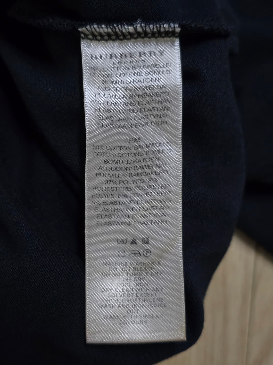 Burberry 버버리 블랙 벨티드 미디 원피스 S 상품이미지8