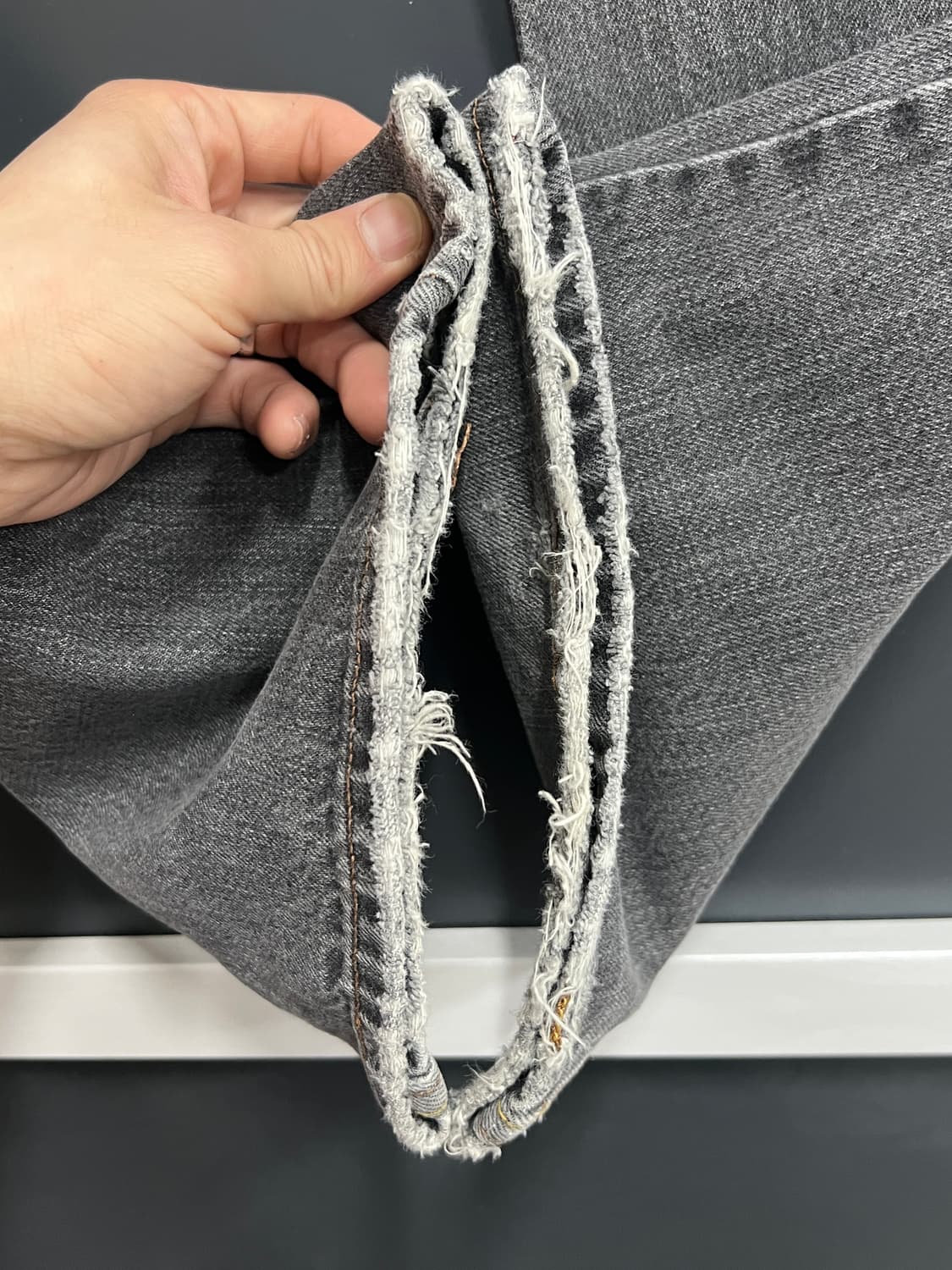 00s Levis 리바이스 527 로우 부츠컷 나팔핏 데님 팬츠 상품이미지4