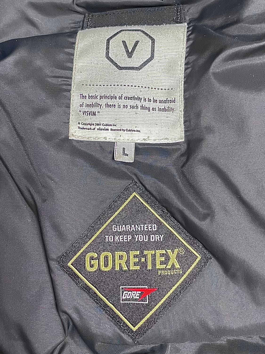 비즈빔 고어텍스 발데즈 다운 봄버 L 네이버후드 더블탭스 상품이미지9