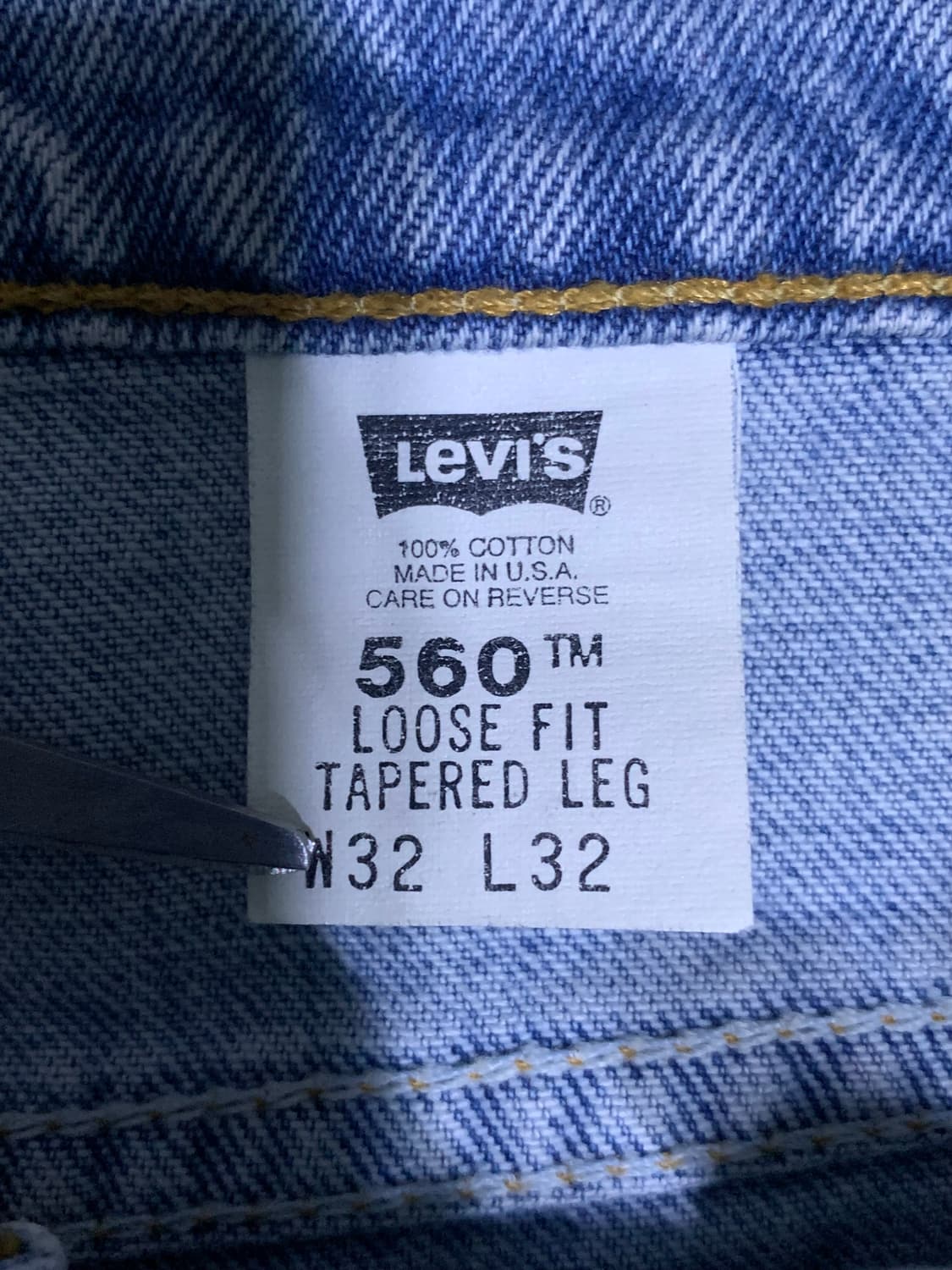 🇺🇸90s usa made 리바이스 560 상품이미지4