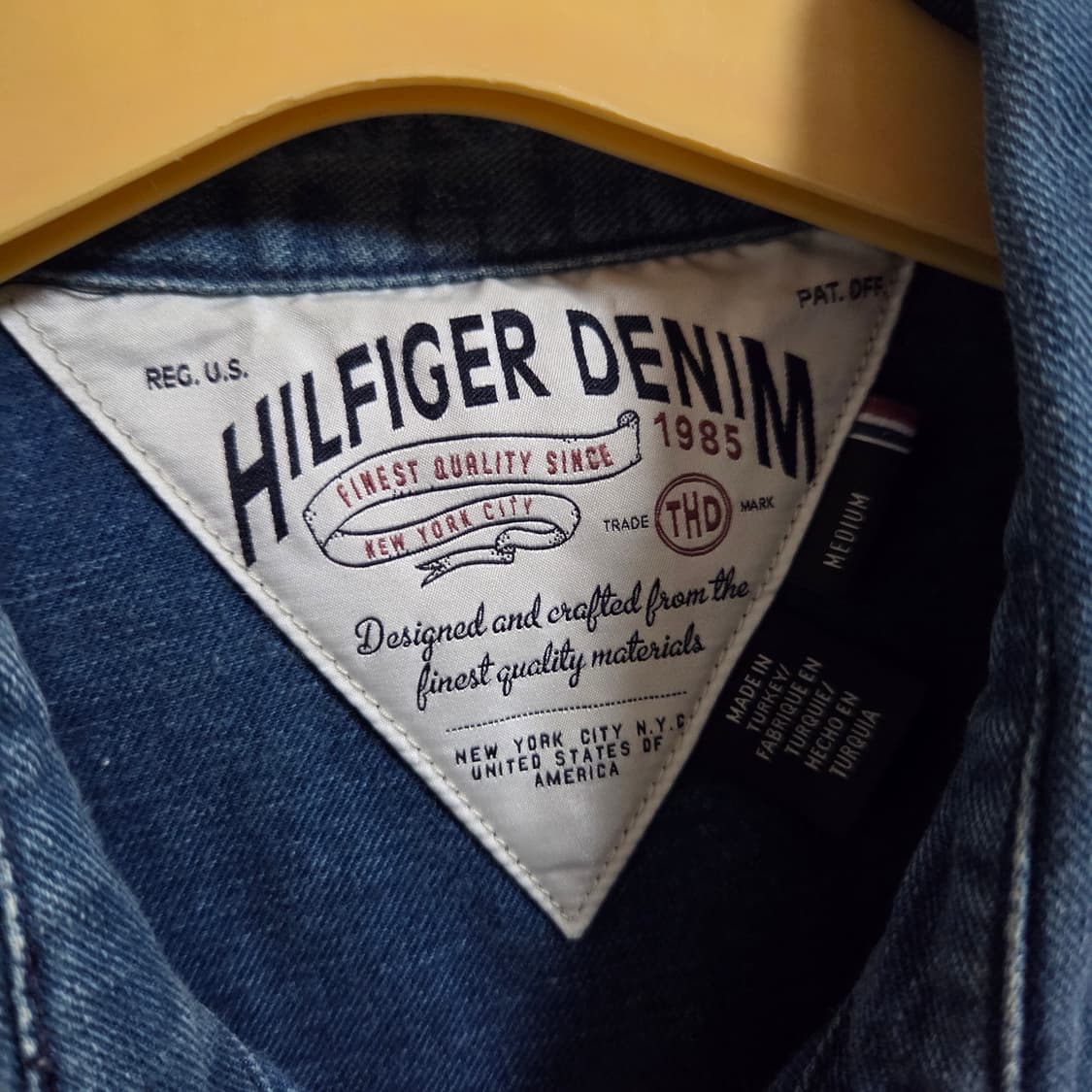 타미힐피거 데님 셔츠 상품이미지3