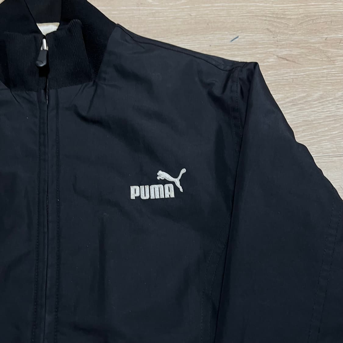 푸마 여성 리핑 캣 로고 블루종 바람막이 집업자켓 [블랙] XS/85 상품이미지4