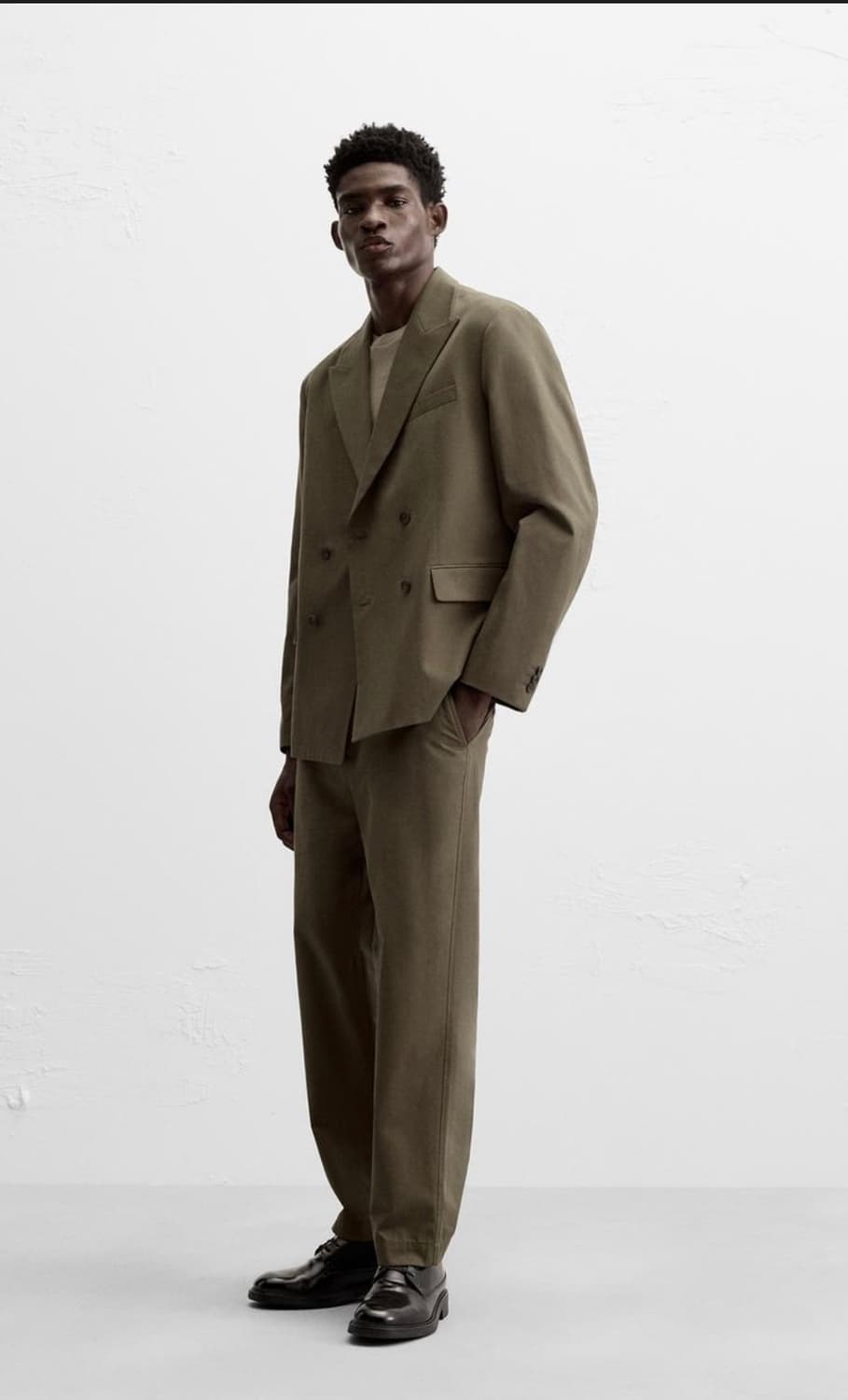 자라(ZARA) 더블 블레이저 50 상품이미지3