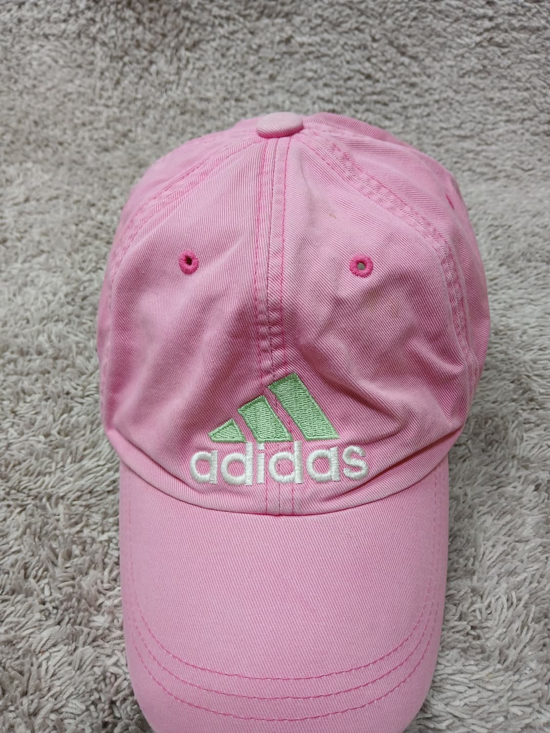 빈티지 아디다스 핑크 볼캡 상품이미지3