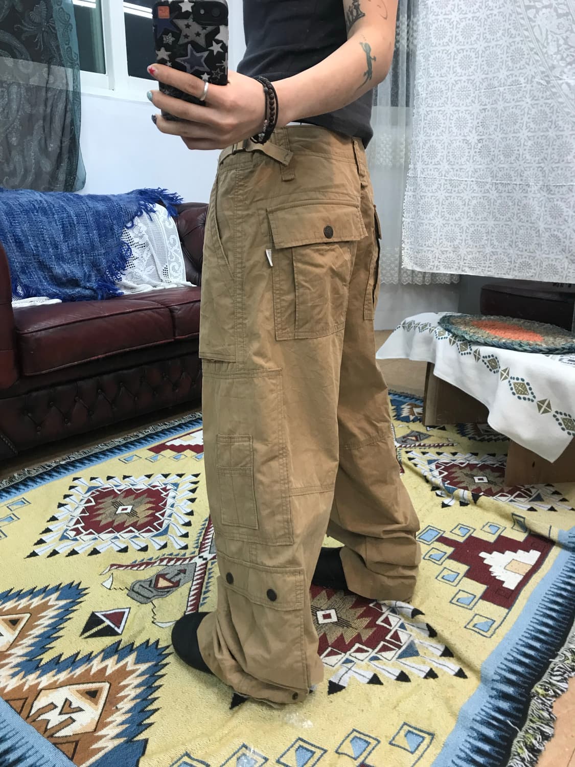 뱅뱅 빈티지 카고팬츠  상품이미지2