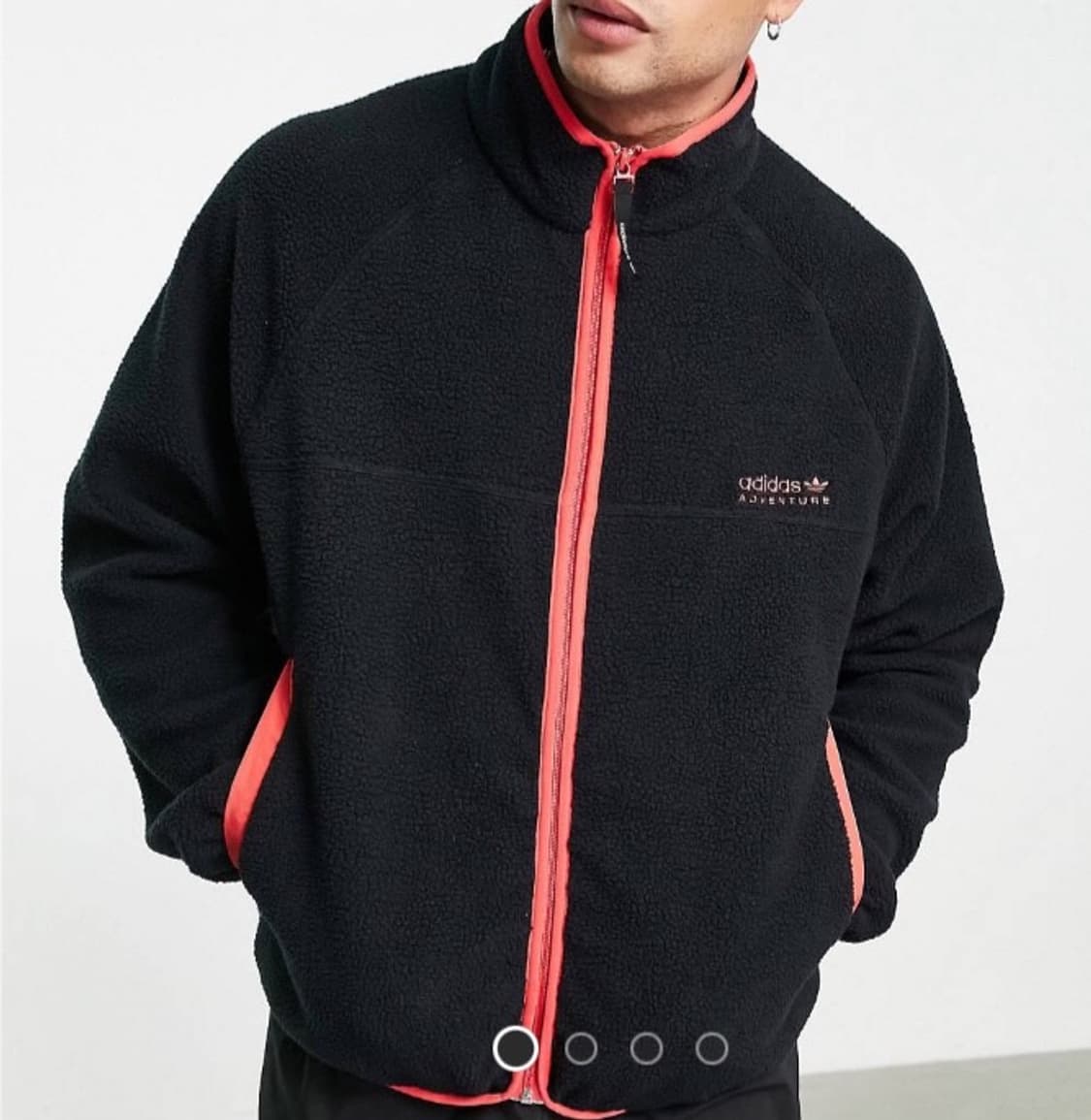 (새상품) adidas 아디다스 후리스 플리스 양털 자켓 한정판 100 상품이미지1