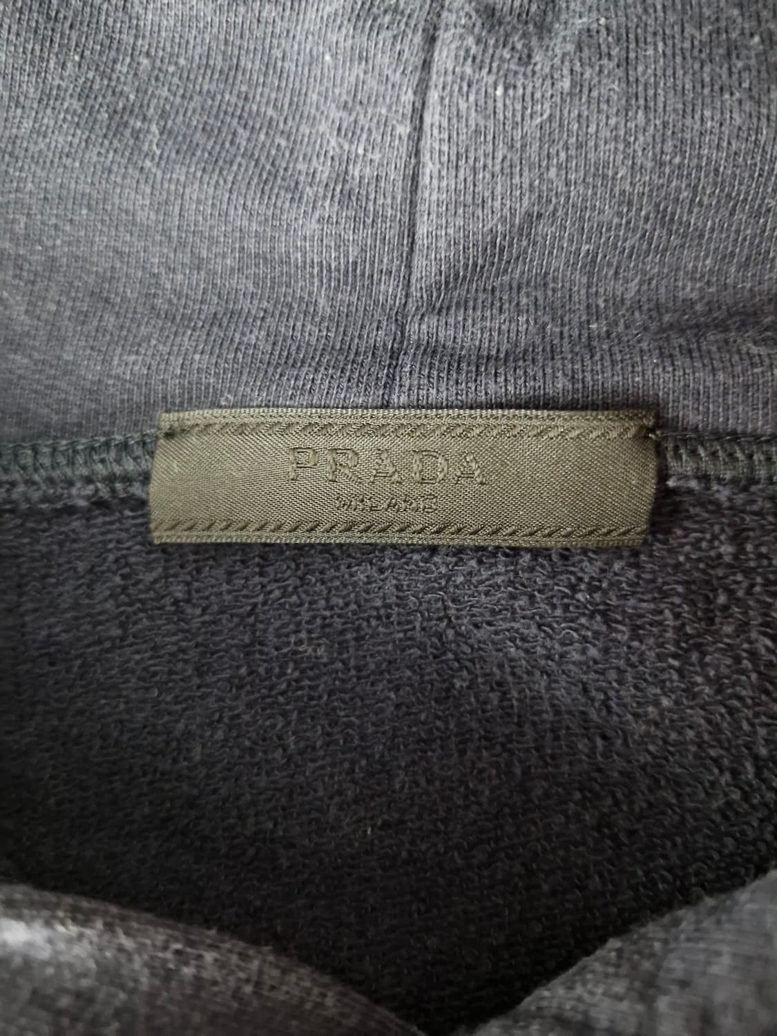 PRADA 프라다 후드티 네이비(L) 상품이미지5