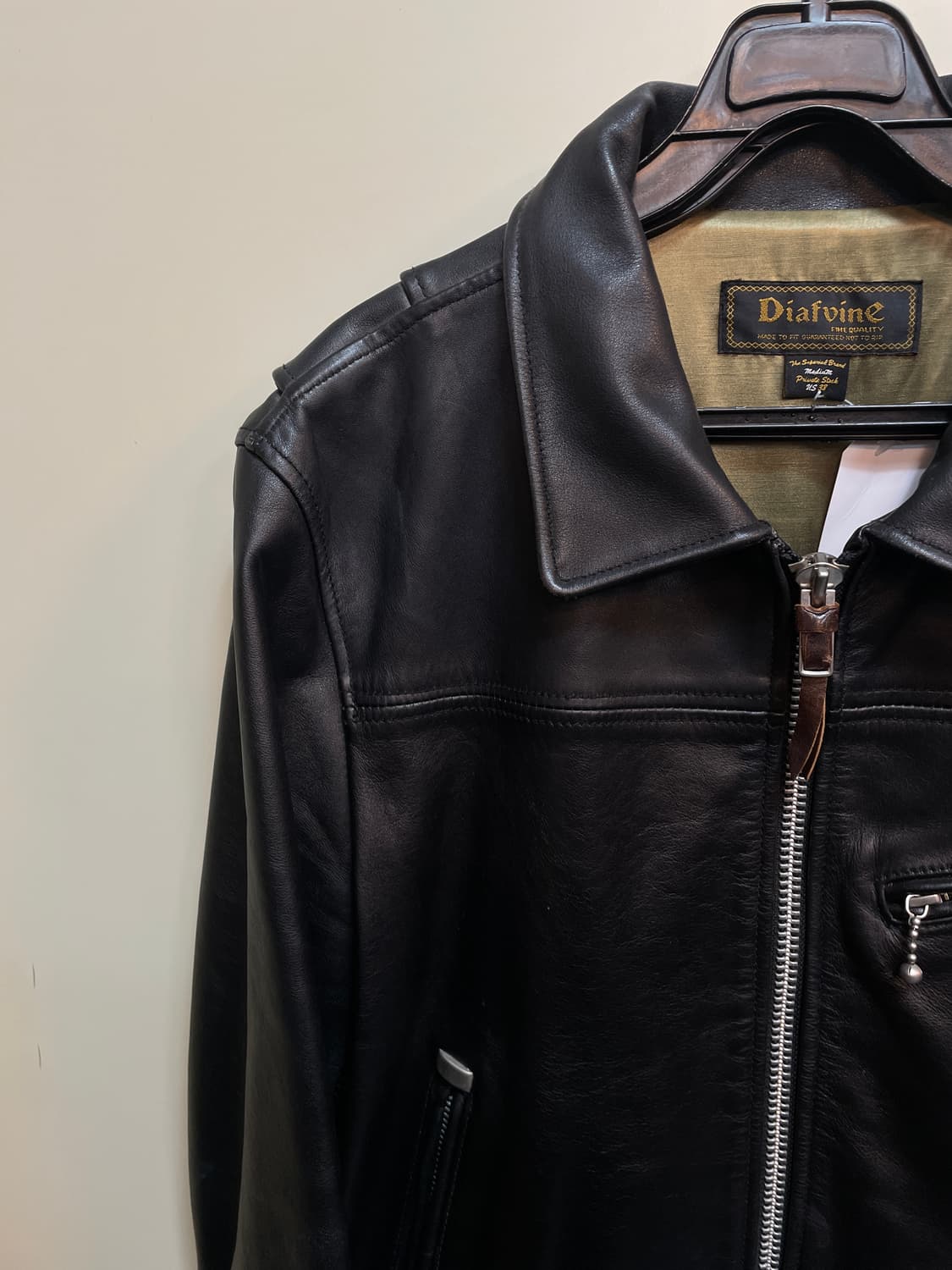 디아프바인 소가죽 자켓 상품이미지3
