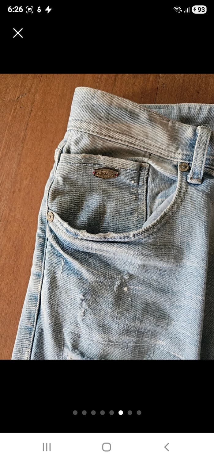 버커루 데미지 청바지 34 상품이미지5