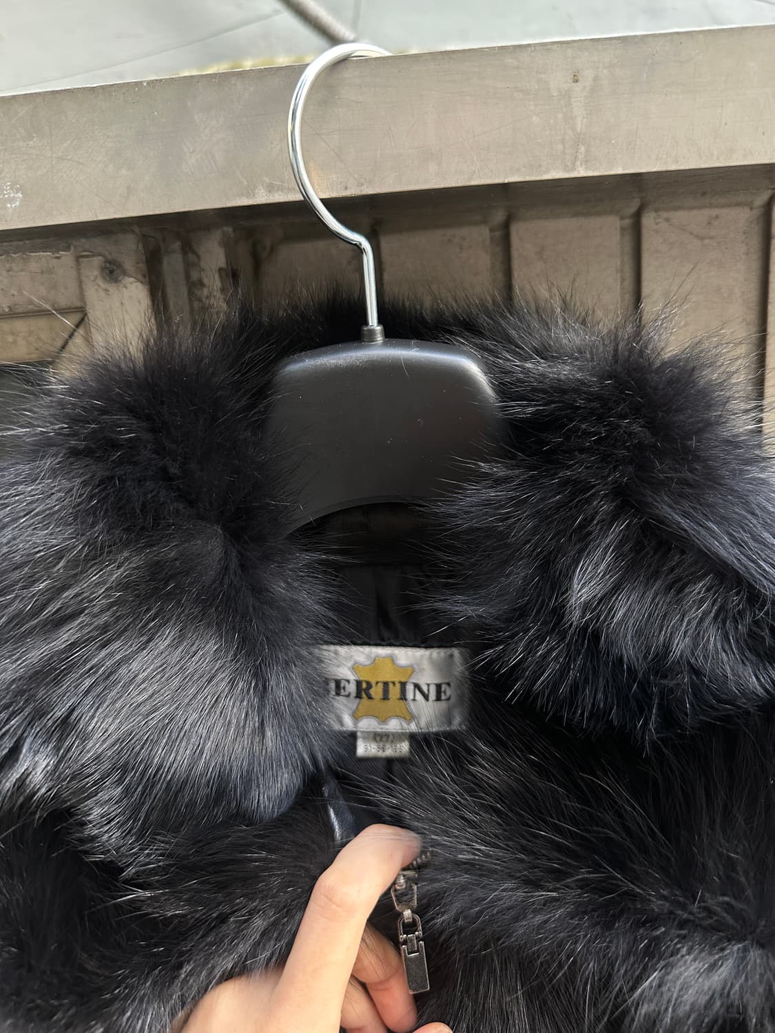 Real fur lams leather jacket 상품이미지3